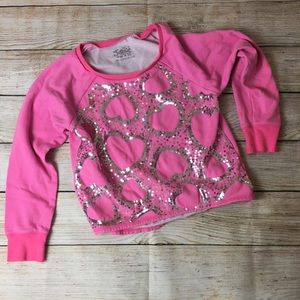 3/35 Justice Girl Sequin Top (0115)